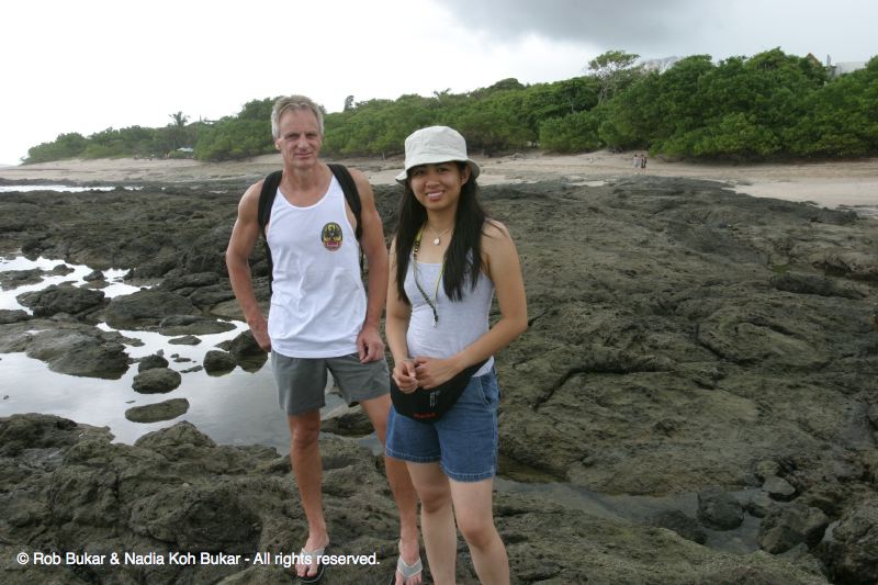 Nadia and Walter at Tamarindo Beach
