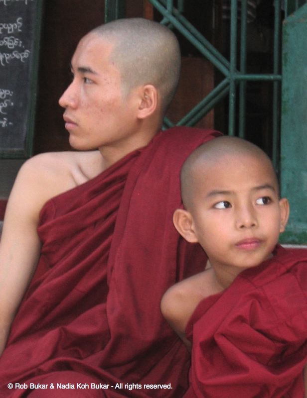 Monks, Myanmar